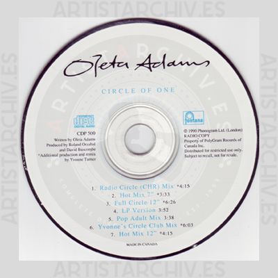 Oleta Adams - Circle Of One