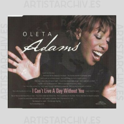 Oleta Adams - I Can't Live A Day Without You
