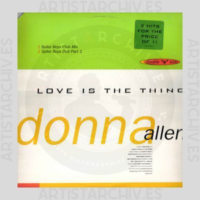 Donna Allen - Love Is The Thing