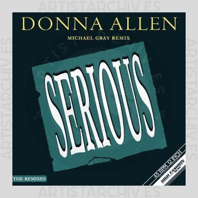 Donna Allen - Serious (Michael Gray Remixes)