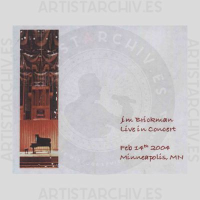 Jim Brickman - Valentine's Day Concert, Minneapolis - February 14, 2004