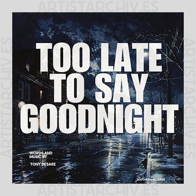 Tony DeSare - Too Late To Say Goodnight