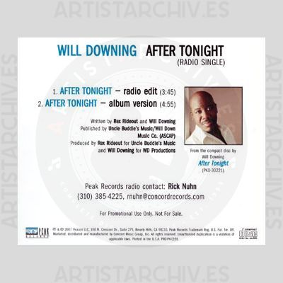 Will Downing - After Tonight