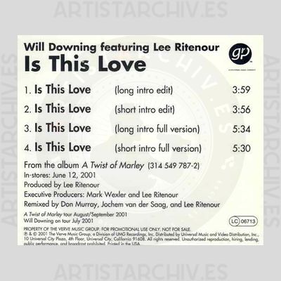Will Downing - Is This Love