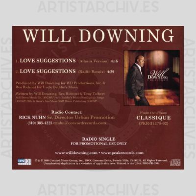 Will Downing - Love Suggestions