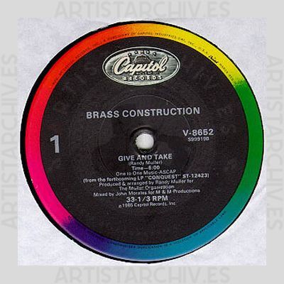 Brass Construction - Give And Take