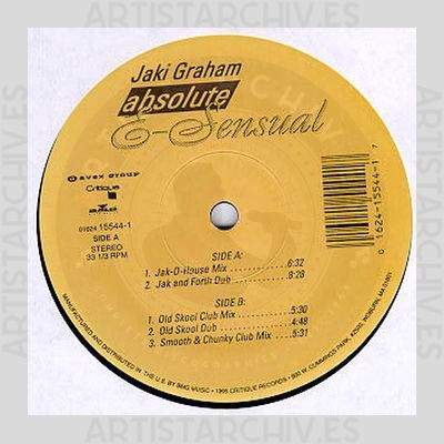 Jaki Graham - Absolute E-Sensual