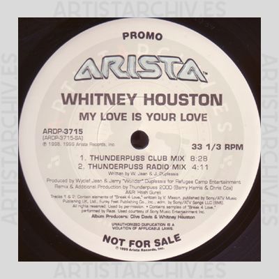 Whitney Houston - My Love Is Your Love