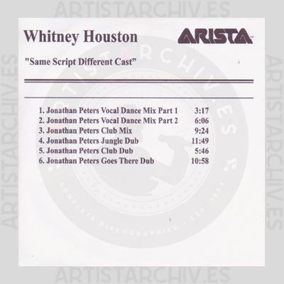 Whitney Houston & Deborah Cox - Same Script, Different Cast - Jonathan Peters Mixes
