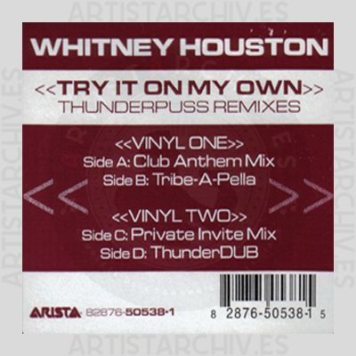 Whitney Houston - Try It On My Own - Thunderpuss Remixes