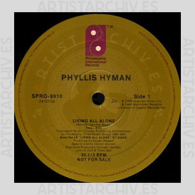 Phyllis Hyman - Living All Alone