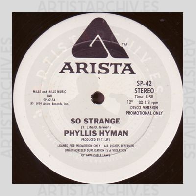Phyllis Hyman - So Strange