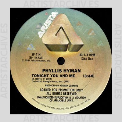 Phyllis Hyman - Tonight You And Me