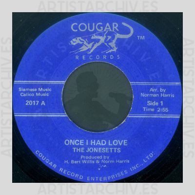 The Jonesettes - Once I Had Love / Stop, Look & Listen