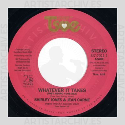 Shirley Jones & Jean Carne - Whatever It Takes / Tell Me What's Wrong