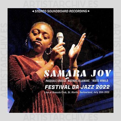 Samara Joy - Festival Da Jazz 2022 - Dracula Club, St. Moritz (Switzerland), July 20th 2022