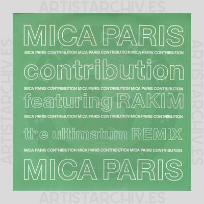 Mica Paris - Contribution