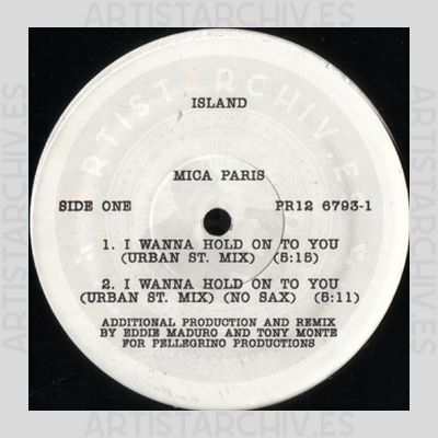 Mica Paris - I Wanna Hold On To You
