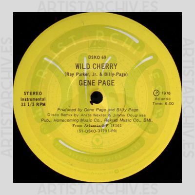 Gene Page - Wild Cherry