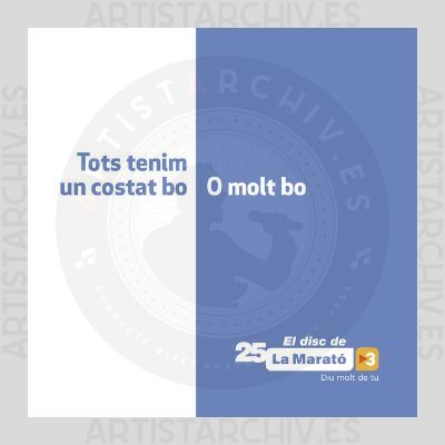 Sampler - El Disc De La Marató 2016