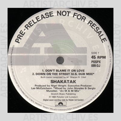 Shakatak - Don't Blame It On Love