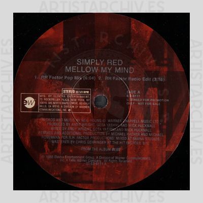 Simply Red - Mellow My Mind
