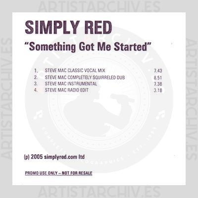 Simply Red - Something Got Me Started
