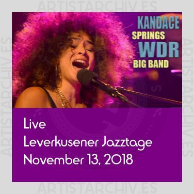 Kandace Springs - WDR Big Band feat. Kandace Springs Live - Leverkusener Jazztage November 13, 2018