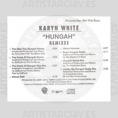Karyn White - Hungah Remixes