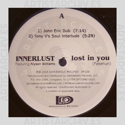 Innerlust feat. Alyson Williams - Lost In You