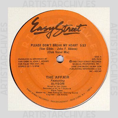 The Affair feat. Alyson Williams - Please Don't Break My Heart