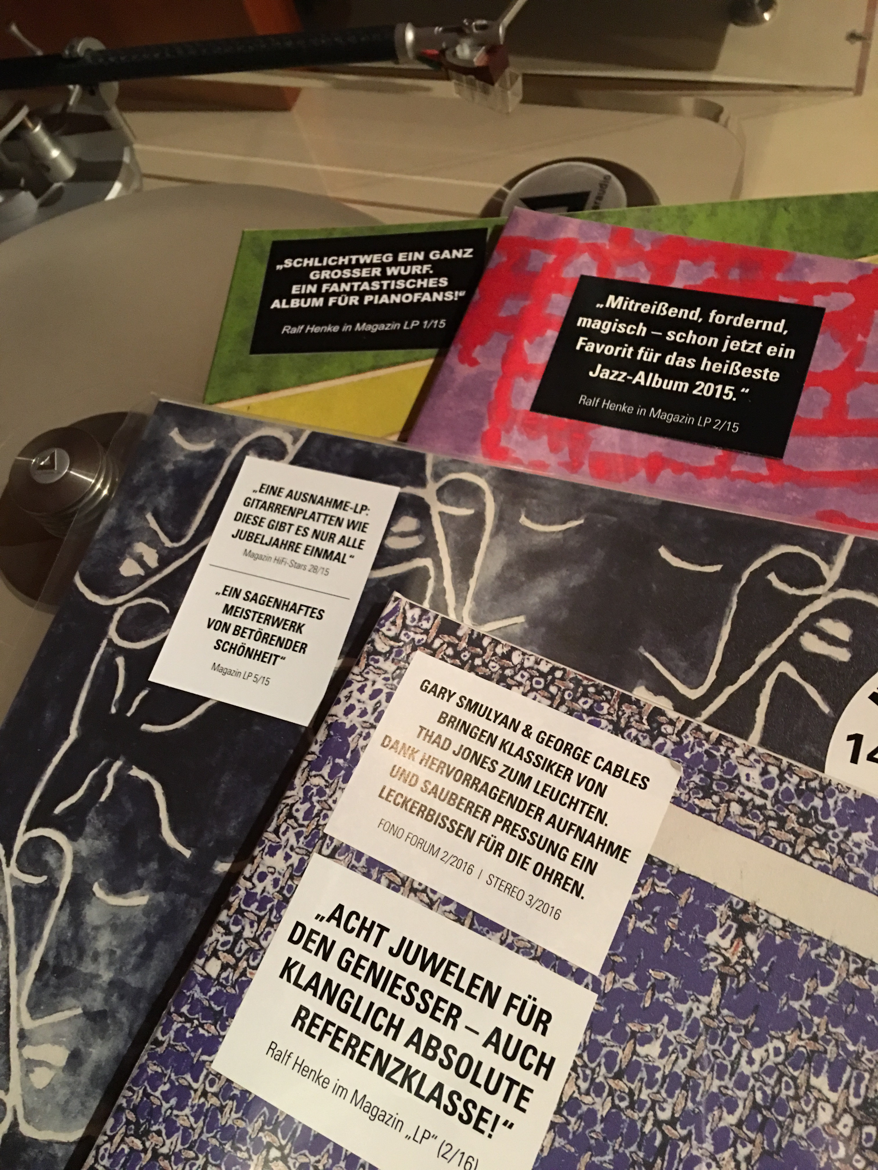 LP Covers with Review References